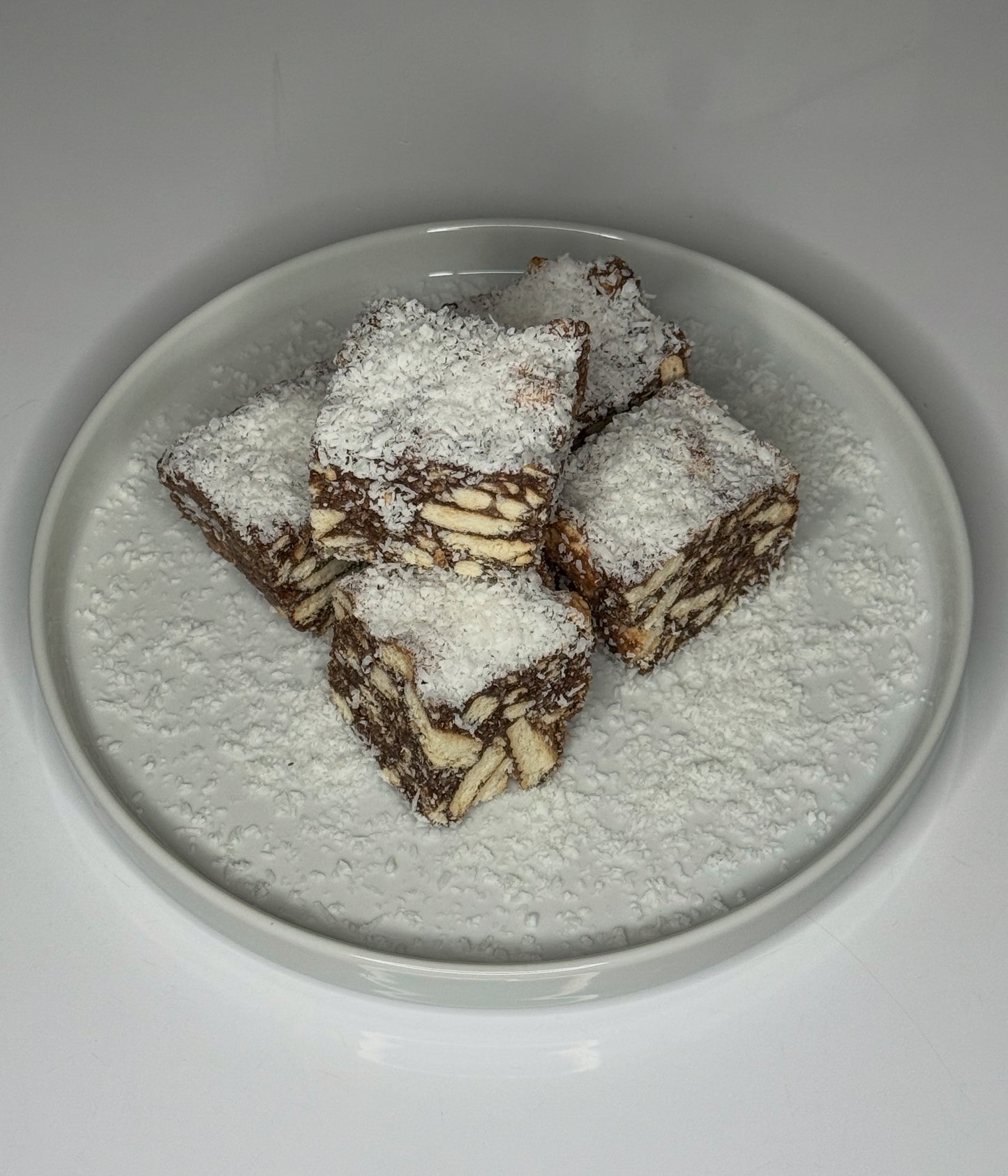 PROTEIN CHOC/COCONUT SLICE