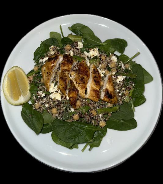 MOROCCAN CHICKEN QUINOA SALAD