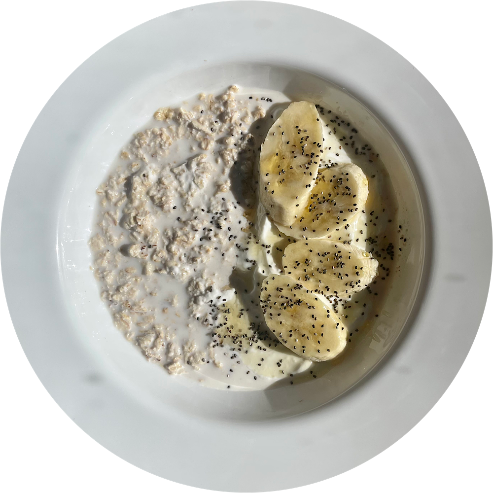 BANANA & HONEY OVERNIGHT OATS