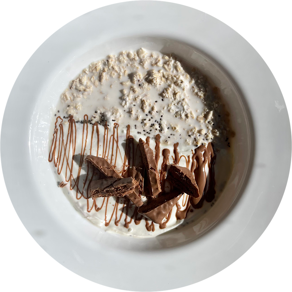 TIM TAM OVERNIGHT OATS